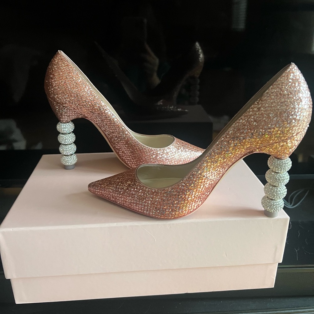Sophia Webster Coco Crystal Major Pump Size 38 - Picture 3 of 7